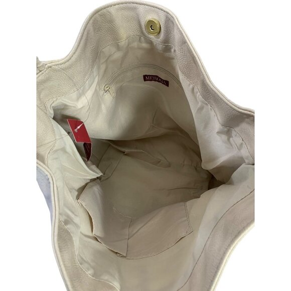 Merona Women's Baja Beige Shoulder Bag - Picture 5 of 7